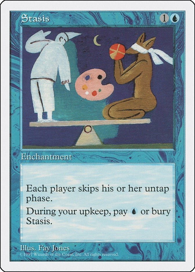 Image for Stasis (Fifth Edition) - Magic: The Gathering