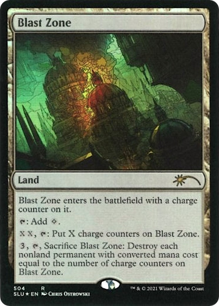 Image for Blast Zone (504) (Secret Lair Series) - Magic: The Gathering