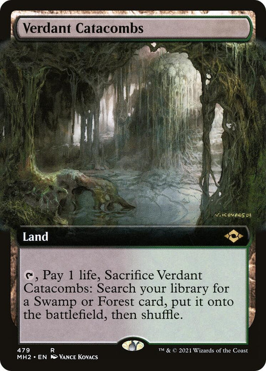 Image for Verdant Catacombs (Extended Art) (479) (Modern Horizons 2) - Magic: The Gathering