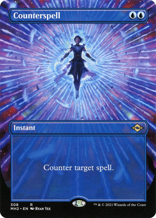 Image for Counterspell (Borderless) (308) (Modern Horizons 2) - Magic: The Gathering
