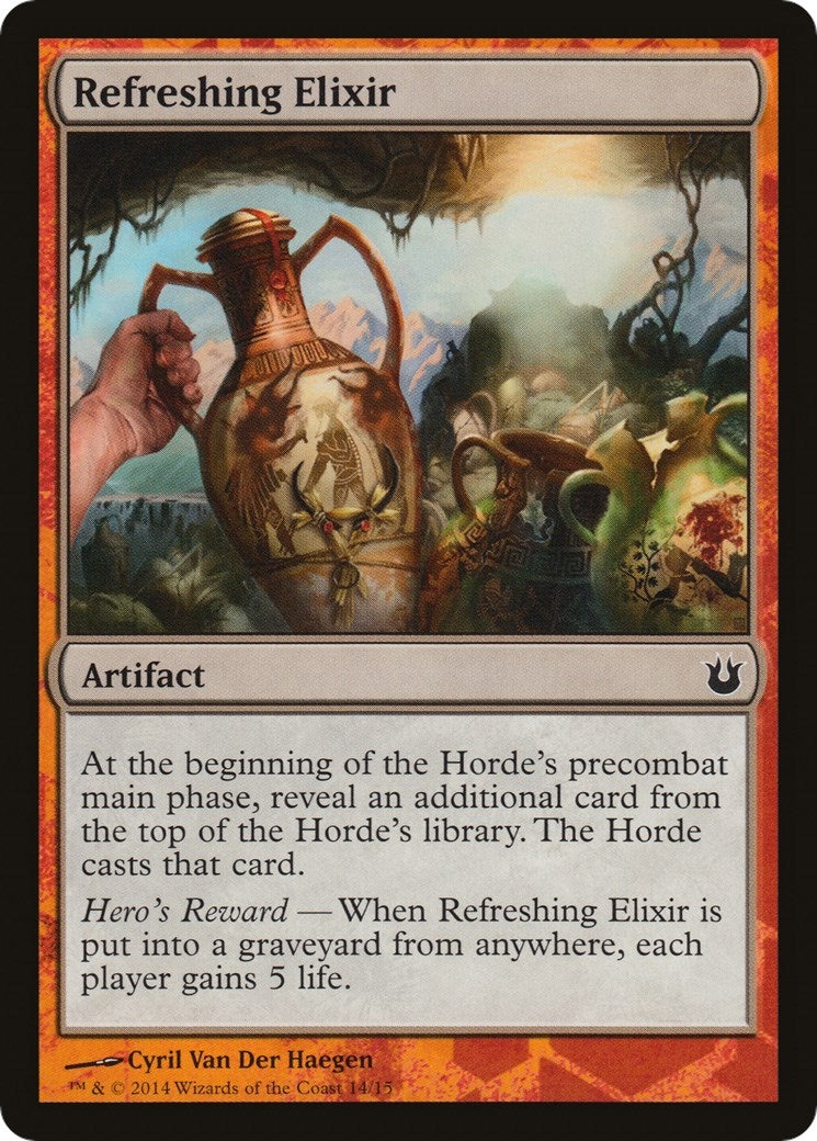 Image for Refreshing Elixir (14) (Hero's Path Promos) - Magic: The Gathering