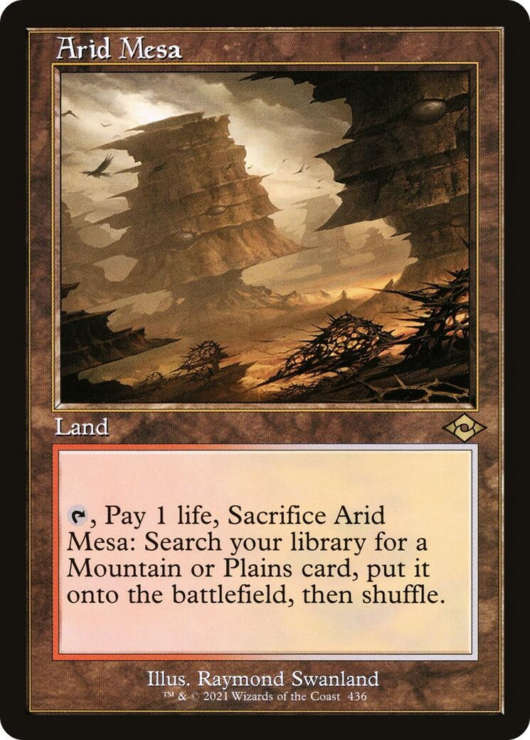 Image for Arid Mesa (Retro Frame) (436) (Modern Horizons 2) - Magic: The Gathering