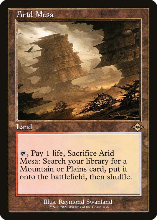 Image for Arid Mesa (Retro Frame) (436) (Modern Horizons 2) - Magic: The Gathering