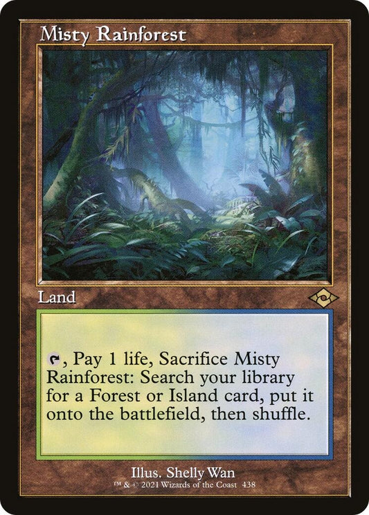 Image for Misty Rainforest (Retro Frame) (438) (Modern Horizons 2) - Magic: The Gathering