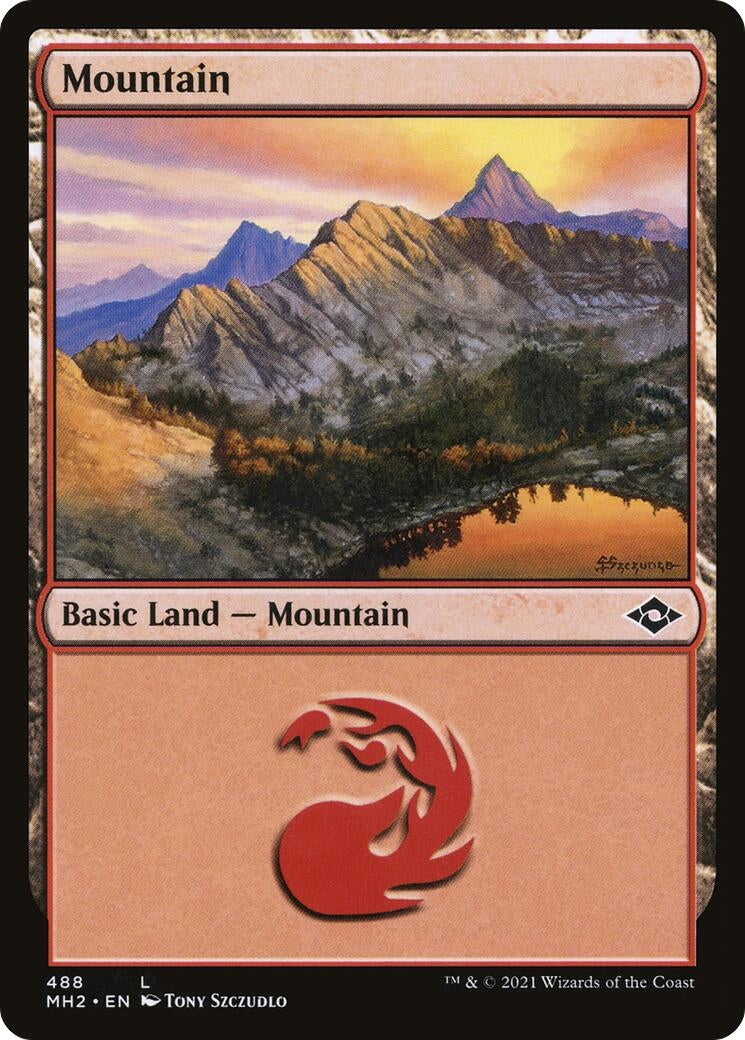 Image for Mountain (488) (488) (Modern Horizons 2) - Magic: The Gathering