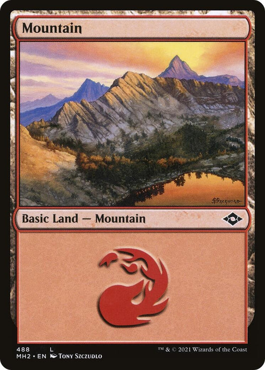 Image for Mountain (488) (488) (Modern Horizons 2) - Magic: The Gathering