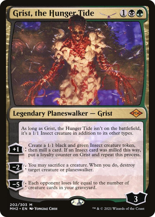 Image for Grist, the Hunger Tide (202) (Modern Horizons 2) - Magic: The Gathering
