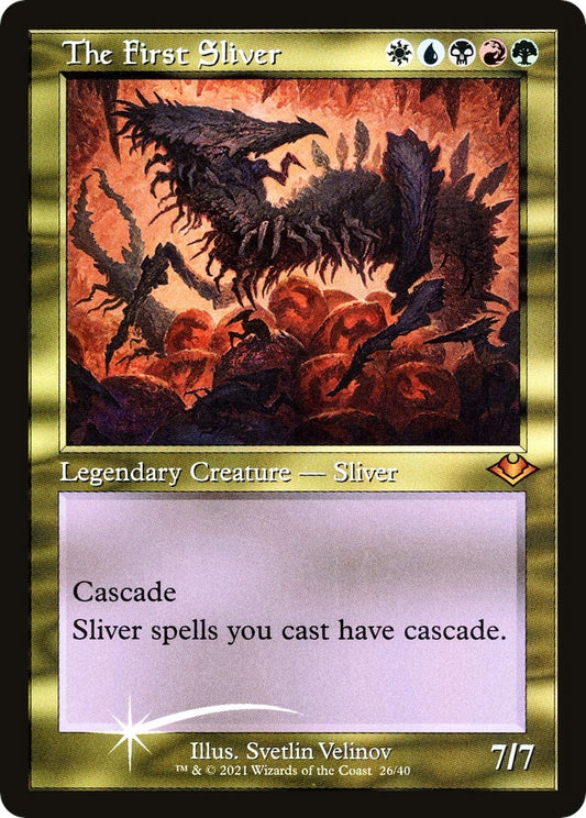 Image for The First Sliver (Retro Frame) (26) (Modern Horizons) - Magic: The Gathering