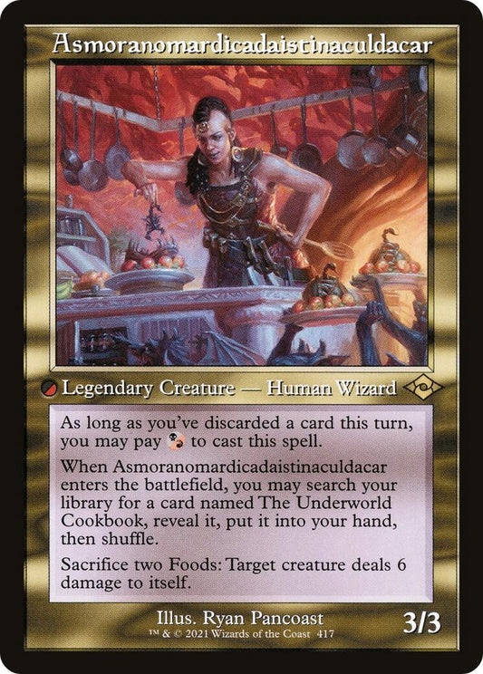 Image for Asmoranomardicadaistinaculdacar (Retro Frame) (417) (Modern Horizons 2) - Magic: The Gathering