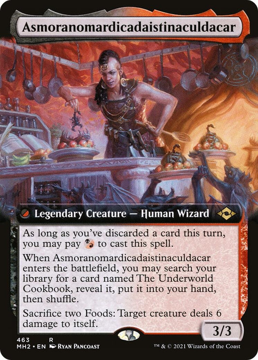 Image for Asmoranomardicadaistinaculdacar (Extended Art) (463) (Modern Horizons 2) - Magic: The Gathering