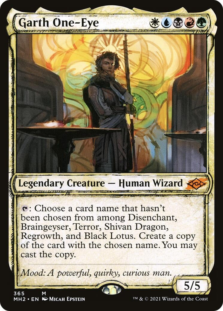 Image for Garth One-Eye (Showcase) (365) (Modern Horizons 2) - Magic: The Gathering