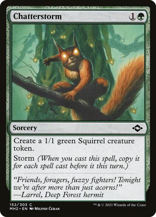 Image for Chatterstorm (152) (Modern Horizons 2) - Magic: The Gathering
