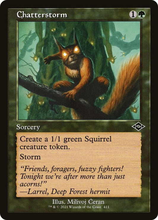 Image for Chatterstorm (Retro Frame) (411) (Modern Horizons 2) - Magic: The Gathering