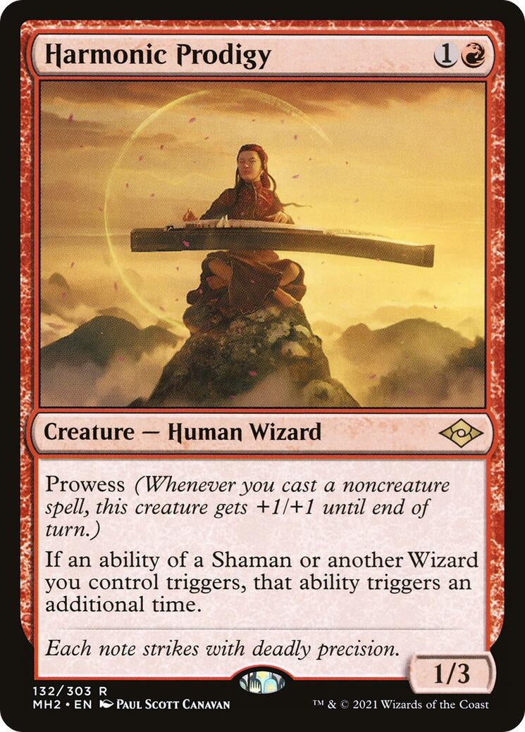 Image for Harmonic Prodigy (132) (Modern Horizons 2) - Magic: The Gathering