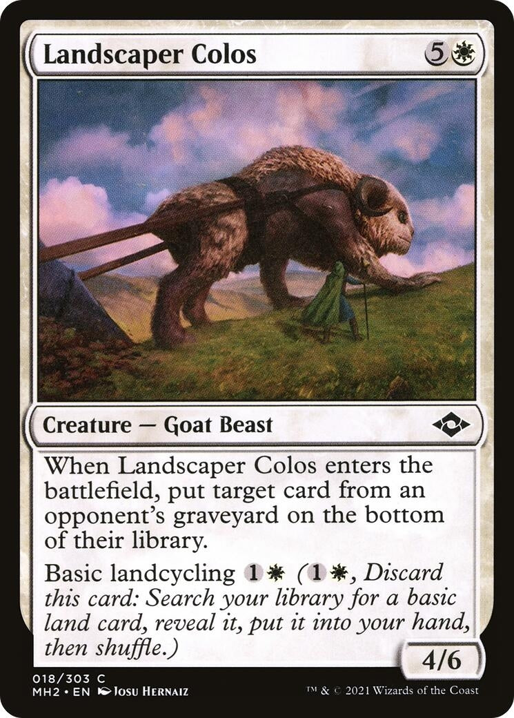 Image for Landscaper Colos (18) (Modern Horizons 2) - Magic: The Gathering