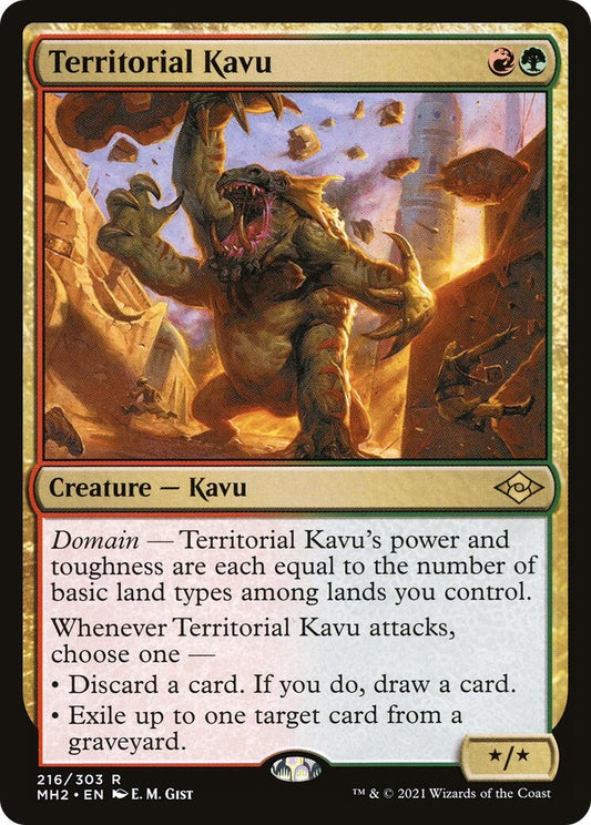 Image for Territorial Kavu (216) (Modern Horizons 2) - Magic: The Gathering