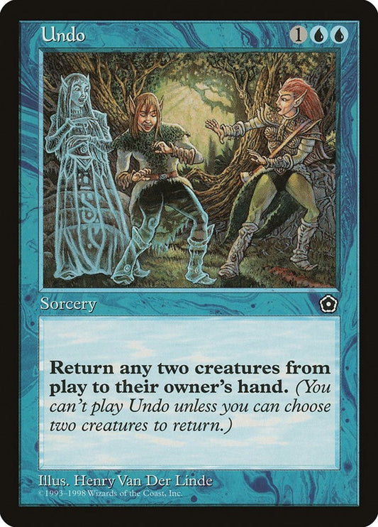 Image for Undo (Portal Second Age) - Magic: The Gathering