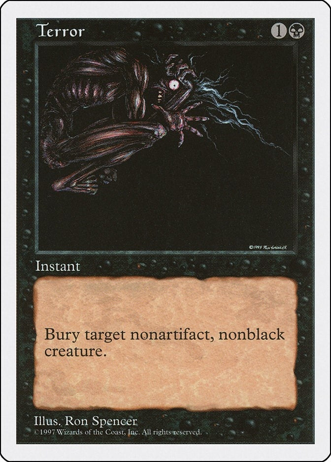 Image for Terror (Fifth Edition) - Magic: The Gathering
