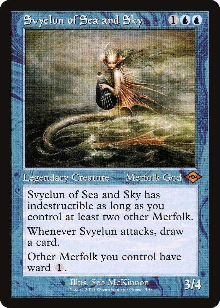 Image for Svyelun of Sea and Sky (Retro Frame) (393) (Modern Horizons 2) - Magic: The Gathering