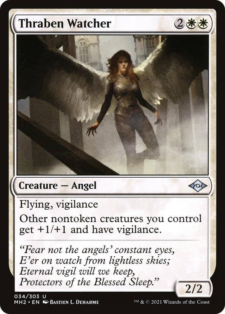 Image for Thraben Watcher (34) (Modern Horizons 2) - Magic: The Gathering