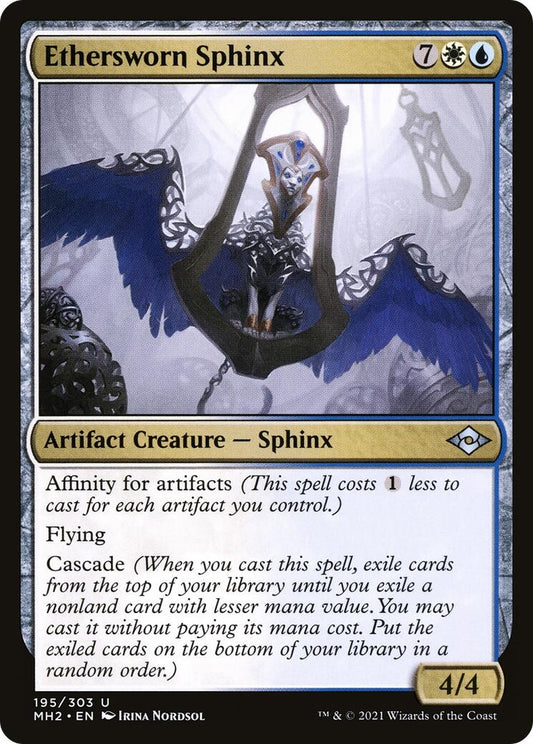 Image for Ethersworn Sphinx (195) (Modern Horizons 2) - Magic: The Gathering