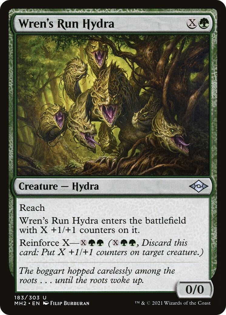 Image for Wren's Run Hydra (183) (Modern Horizons 2) - Magic: The Gathering