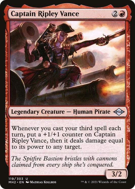 Image for Captain Ripley Vance (119) (Modern Horizons 2) - Magic: The Gathering