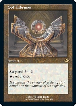 Image for Sol Talisman (Retro Frame) (Foil Etched) (432) (Modern Horizons 2) - Magic: The Gathering