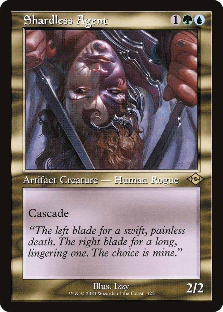 Image for Shardless Agent (Retro Frame) (423) (Modern Horizons 2) - Magic: The Gathering