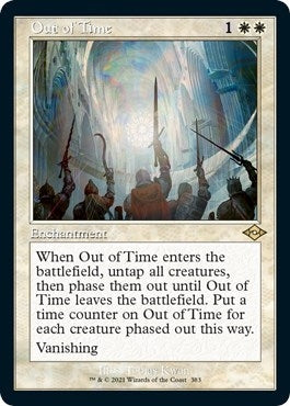 Image for Out of Time (Retro Frame) (Foil Etched) (383) (Modern Horizons 2) - Magic: The Gathering