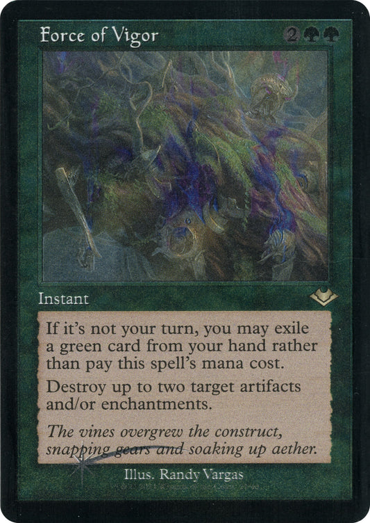 Image for Force of Vigor (Retro Frame) (Foil Etched) (21) (Modern Horizons) - Magic: The Gathering