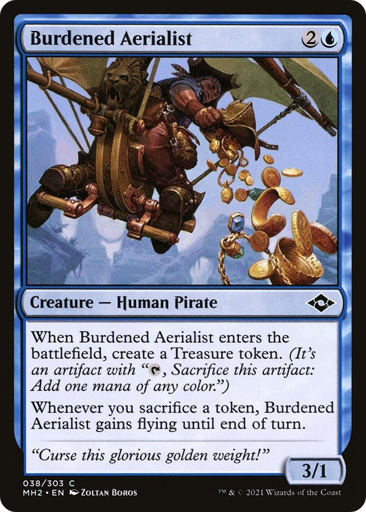 Image for Burdened Aerialist (38) (Modern Horizons 2) - Magic: The Gathering