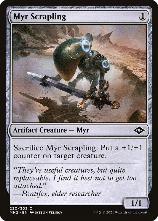 Image for Myr Scrapling (230) (Modern Horizons 2) - Magic: The Gathering