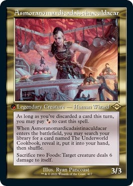 Image for Asmoranomardicadaistinaculdacar (Retro Frame) (Foil Etched) (417) (Modern Horizons 2) - Magic: The Gathering