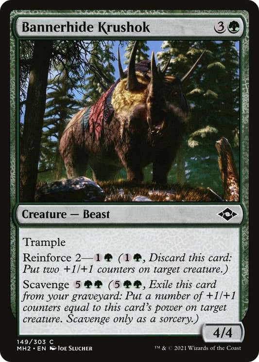 Image for Bannerhide Krushok (149) (Modern Horizons 2) - Magic: The Gathering
