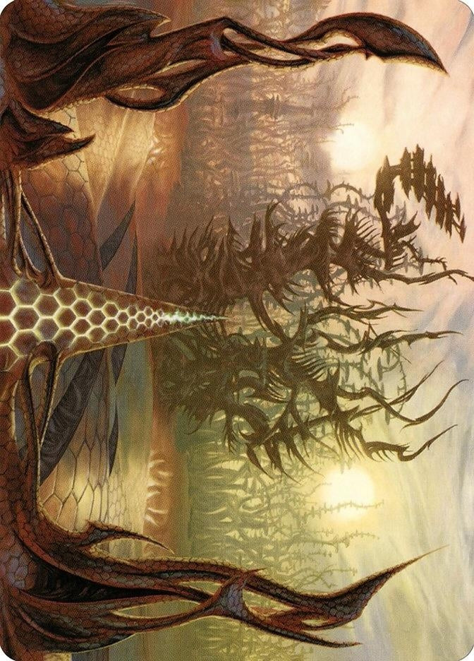 Image for Thornglint Bridge Art Card (81) (Art Series: Modern Horizons 2) - Magic: The Gathering
