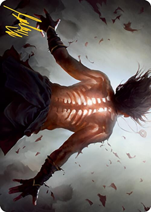 Image for Piercing Rays Art Card (Gold-Stamped Signature) (4) (Art Series: Modern Horizons 2) - Magic: The Gathering