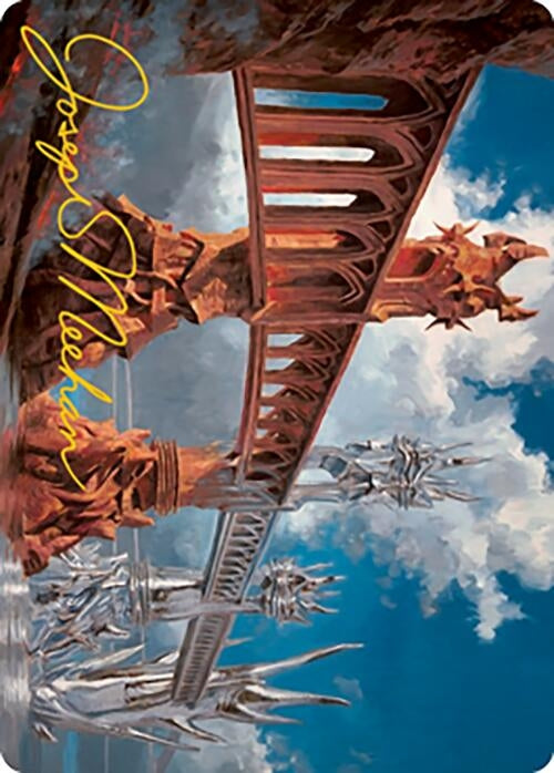 Image for Silverbluff Bridge Art Card (Gold-Stamped Signature) (78) (Art Series: Modern Horizons 2) - Magic: The Gathering