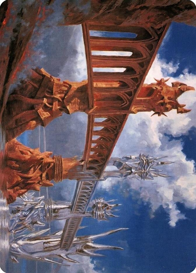 Image for Silverbluff Bridge Art Card (78) (Art Series: Modern Horizons 2) - Magic: The Gathering