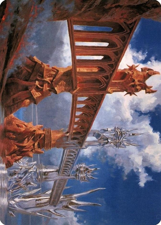 Image for Silverbluff Bridge Art Card (78) (Art Series: Modern Horizons 2) - Magic: The Gathering