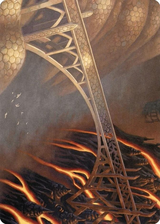 Image for Rustvale Bridge Art Card (77) (Art Series: Modern Horizons 2) - Magic: The Gathering