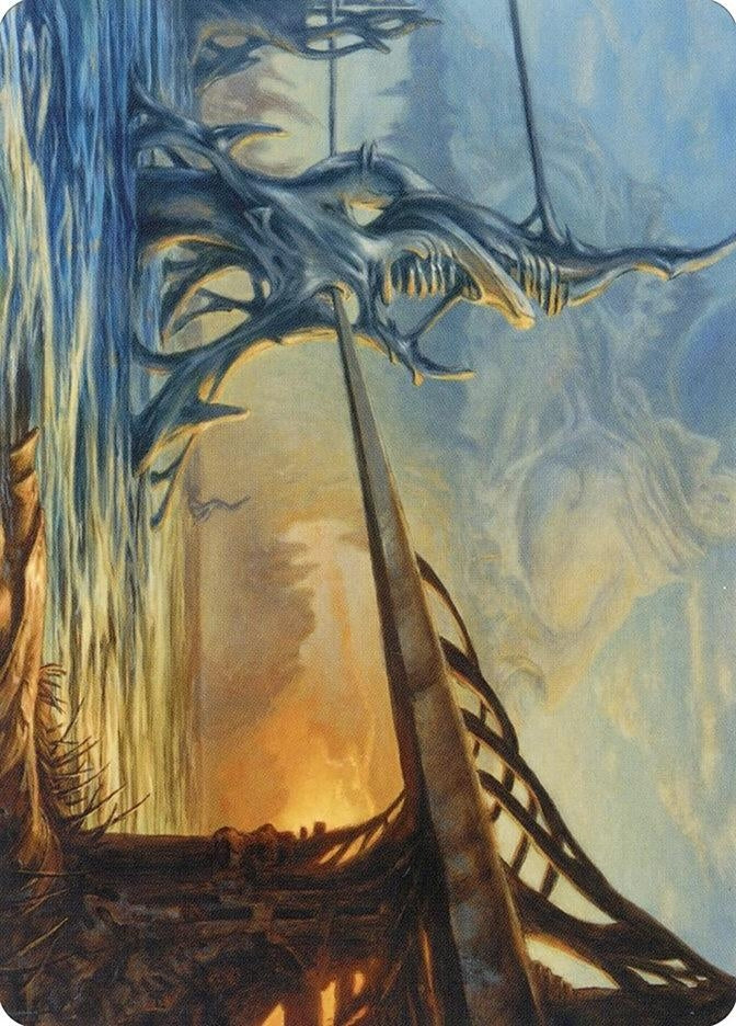 Image for Razortide Bridge Art Card (76) (Art Series: Modern Horizons 2) - Magic: The Gathering