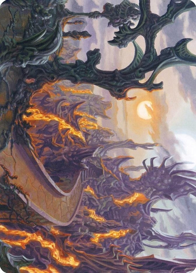 Image for Drossforge Bridge Art Card (73) (Art Series: Modern Horizons 2) - Magic: The Gathering