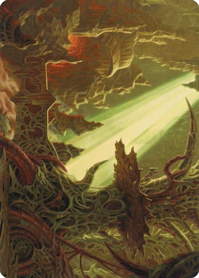 Image for Darkmoss Bridge Art Card (72) (Art Series: Modern Horizons 2) - Magic: The Gathering