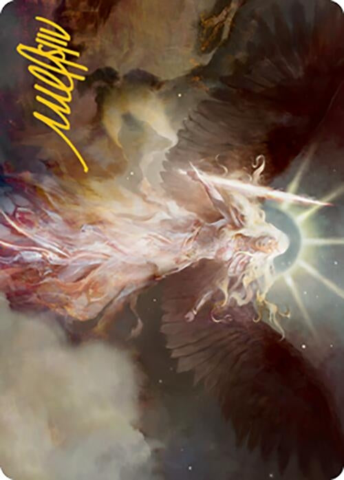 Image for Serra's Emissary Art Card (Gold-Stamped Signature) (8) (Art Series: Modern Horizons 2) - Magic: The Gathering