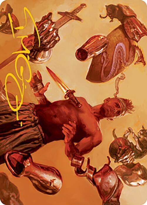 Image for Dress Down Art Card (Gold-Stamped Signature) (12) (Art Series: Modern Horizons 2) - Magic: The Gathering