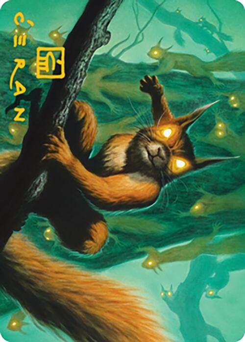 Image for Chatterstorm Art Card (Gold-Stamped Signature) (69) (Art Series: Modern Horizons 2) - Magic: The Gathering