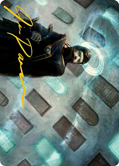 Image for Mental Journey Art Card (Gold-Stamped Signature) (15) (Art Series: Modern Horizons 2) - Magic: The Gathering