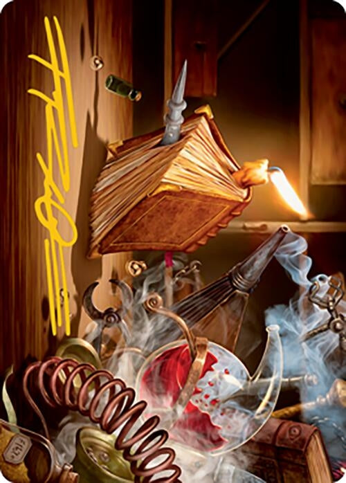 Image for Rise and Shine Art Card (Gold-Stamped Signature) (18) (Art Series: Modern Horizons 2) - Magic: The Gathering