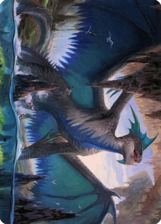 Image for Murktide Regent Art Card (20) (Art Series: Modern Horizons 2) - Magic: The Gathering